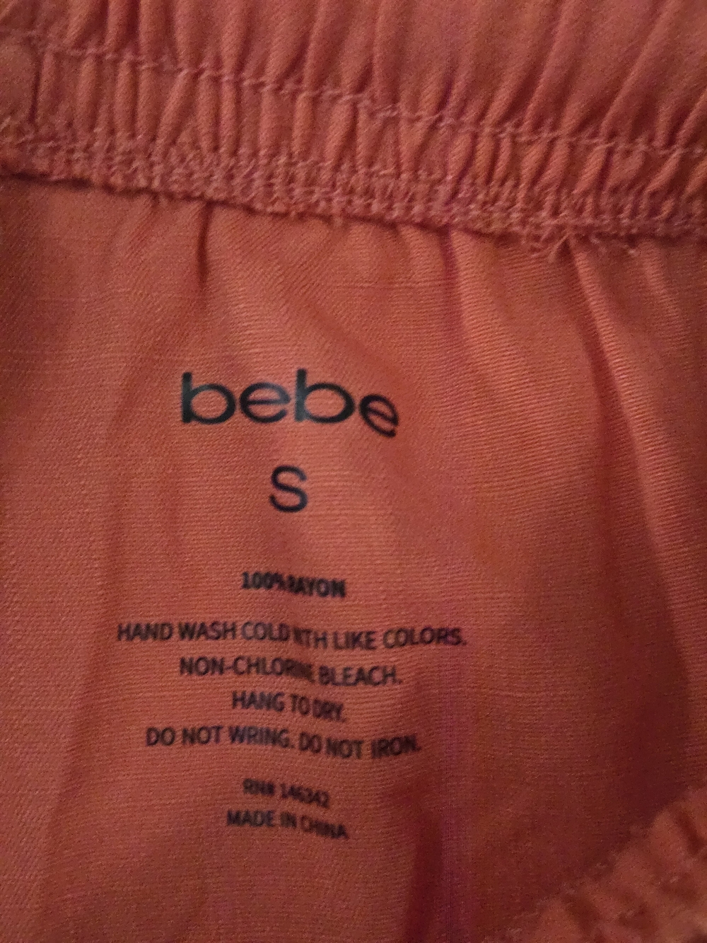 BEBE Tropical Coral Two-Piece Set – Size Small - Picture 9 of 12